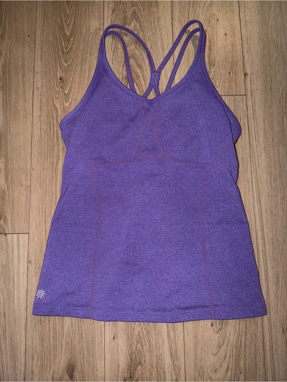 Athleta Purple Strappy Workout Tank